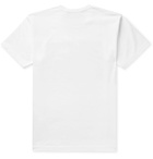 Neighborhood - Printed Cotton-Jersey T-Shirt - White