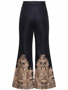 ZIMMERMANN Natura Paisley Printed Flared Pants