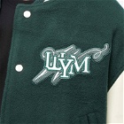 Wooyoungmi Men's Varsity Jacket in Fresh Green