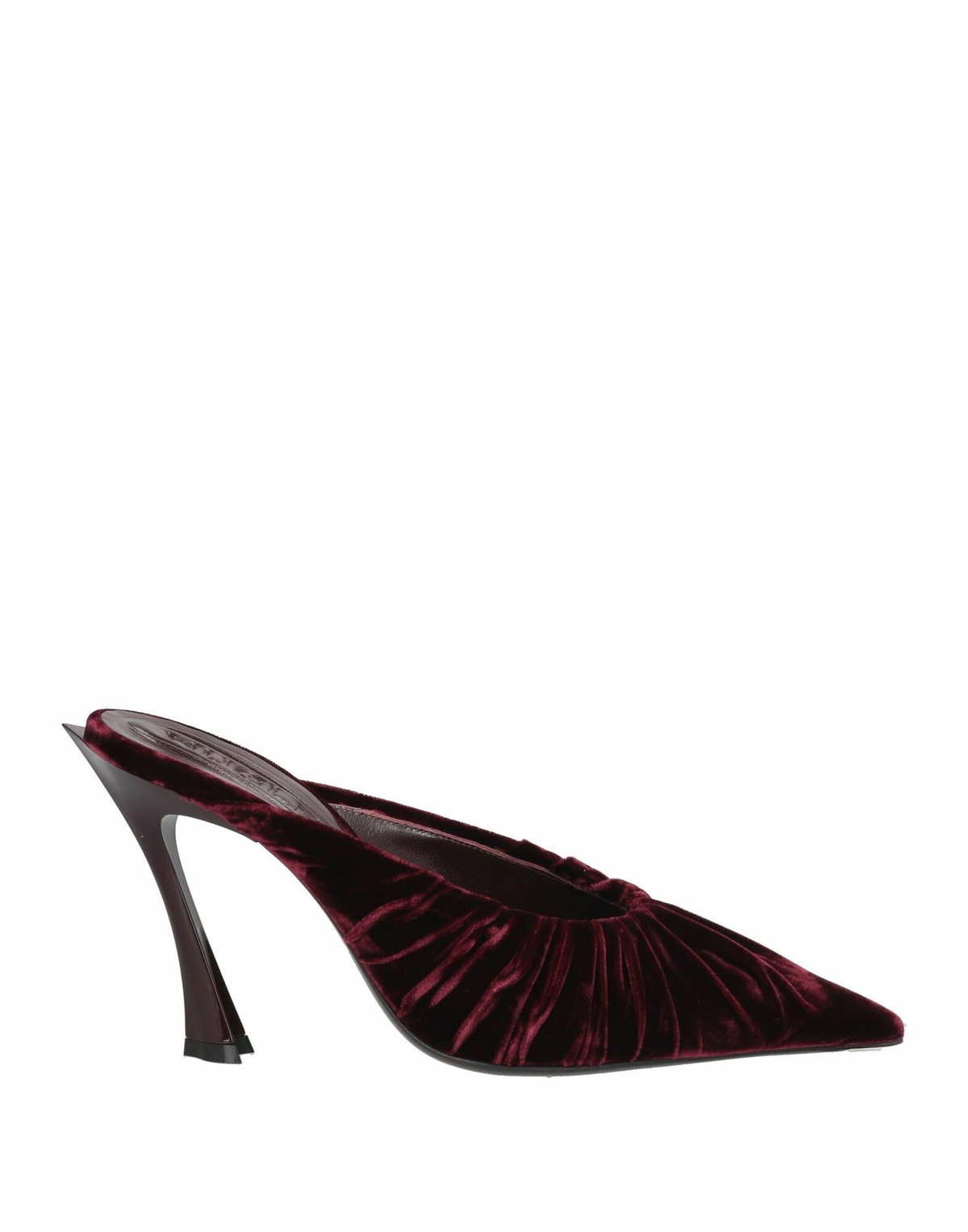 Mugler Womens Mules & Clogs in Burgundy