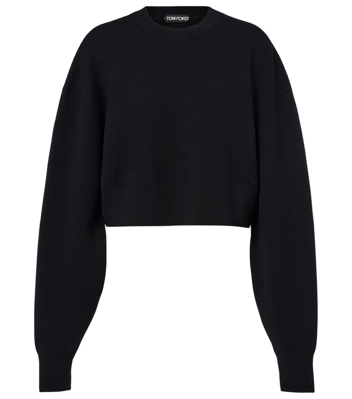 Photo: Tom Ford Cropped wool and cashmere-blend sweater