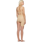 SKIMS Beige Seamless Sculpt Solution Shorts