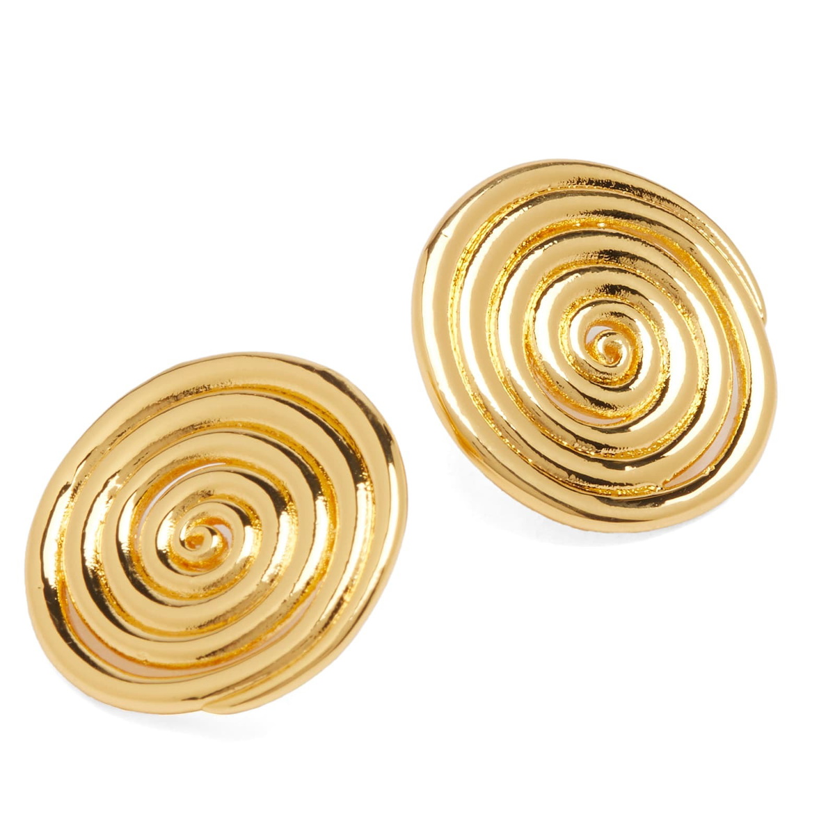Anni Lu Women's Spiral Earrings in Gold Anni Lu
