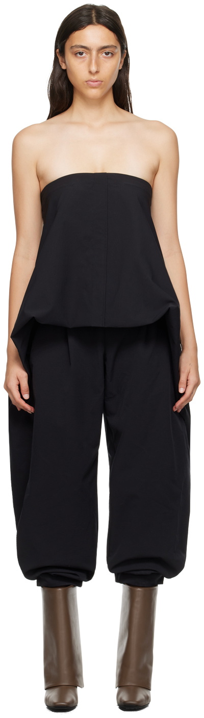 ISSEY MIYAKE Black Canopy Trousers
