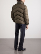 TOM FORD - Padded Quilted Shell Bomber Jacket - Green