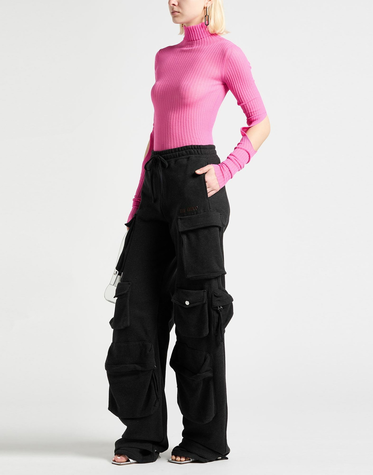 Quira Womens Turtleneck Fuchsia