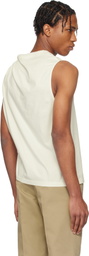 Courrèges White Twist Tank Top