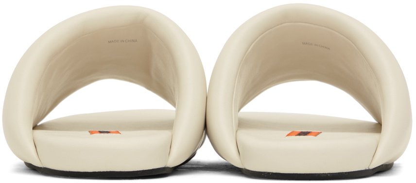 SIMONMILLER Off-White Bubble Sandals