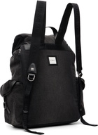 WOOYOUNGMI Black Denim Backpack