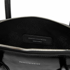 MARGE SHERWOOD Women's Bessette Shoulder Bag in Black Crinkle 