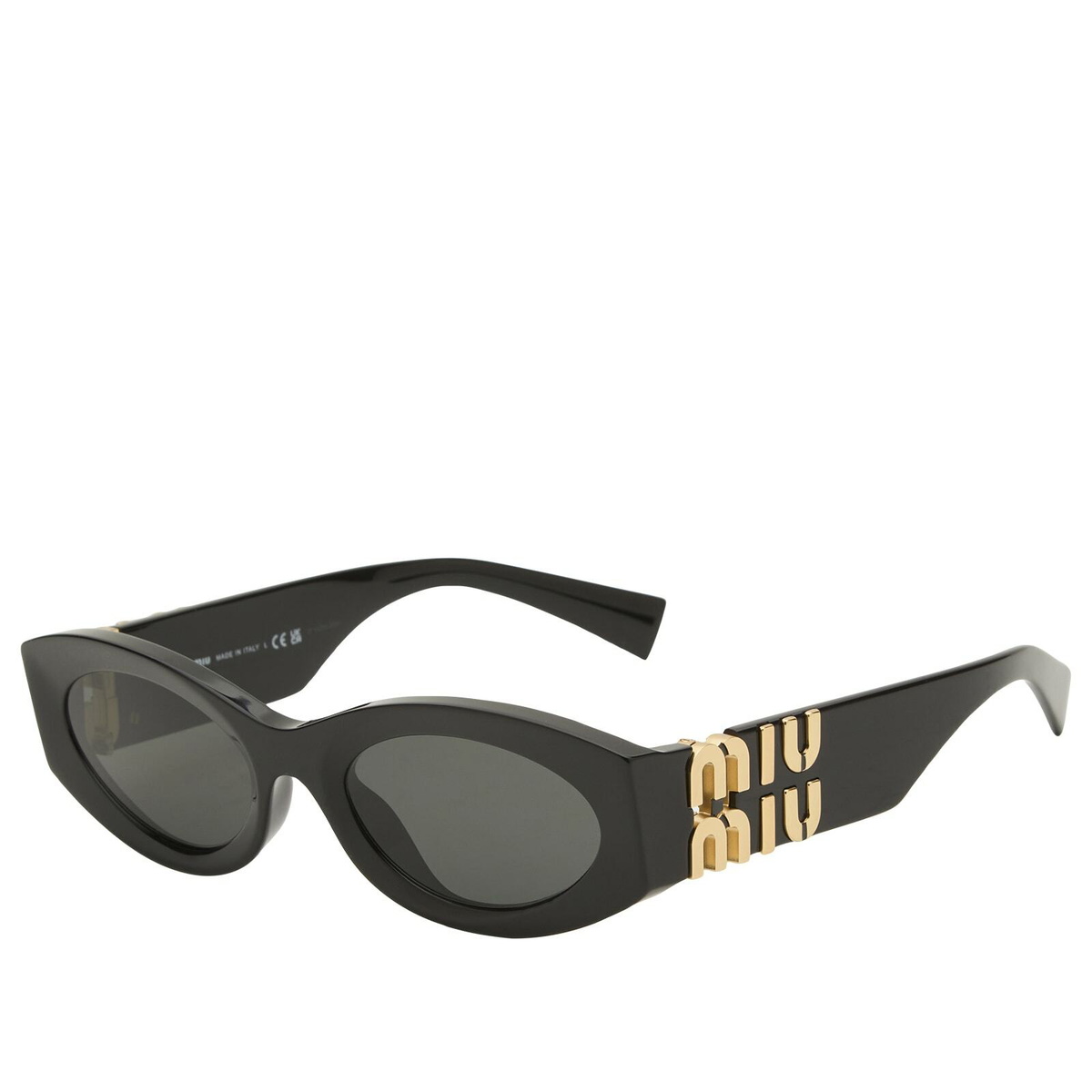 Miu Miu Eyewear Women's 3ZS Sunglasses in Black Miu Miu