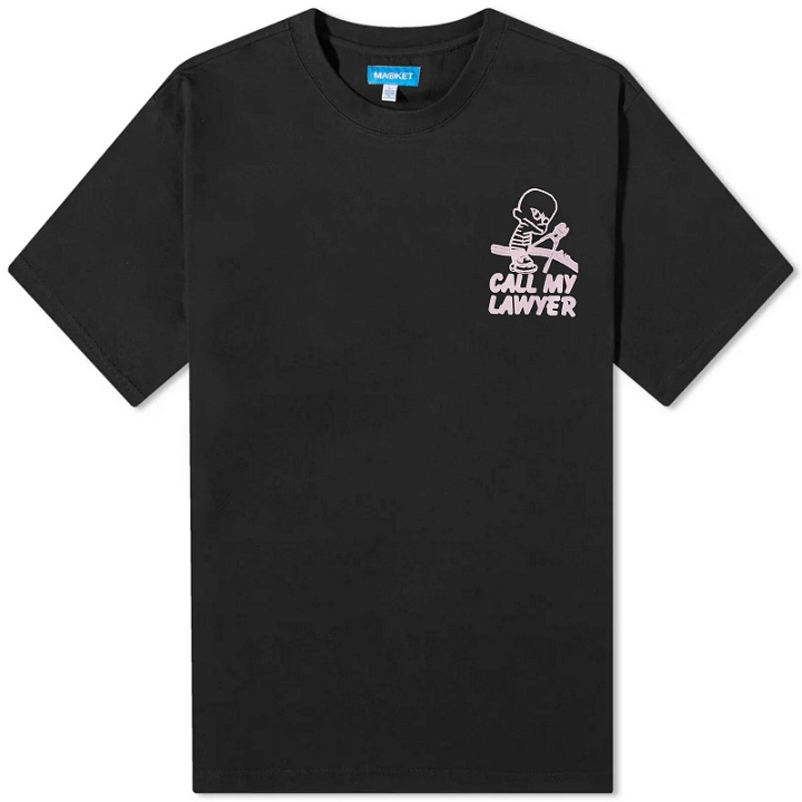 Photo: MARKET Men's Not Guilty T-Shirt in Black