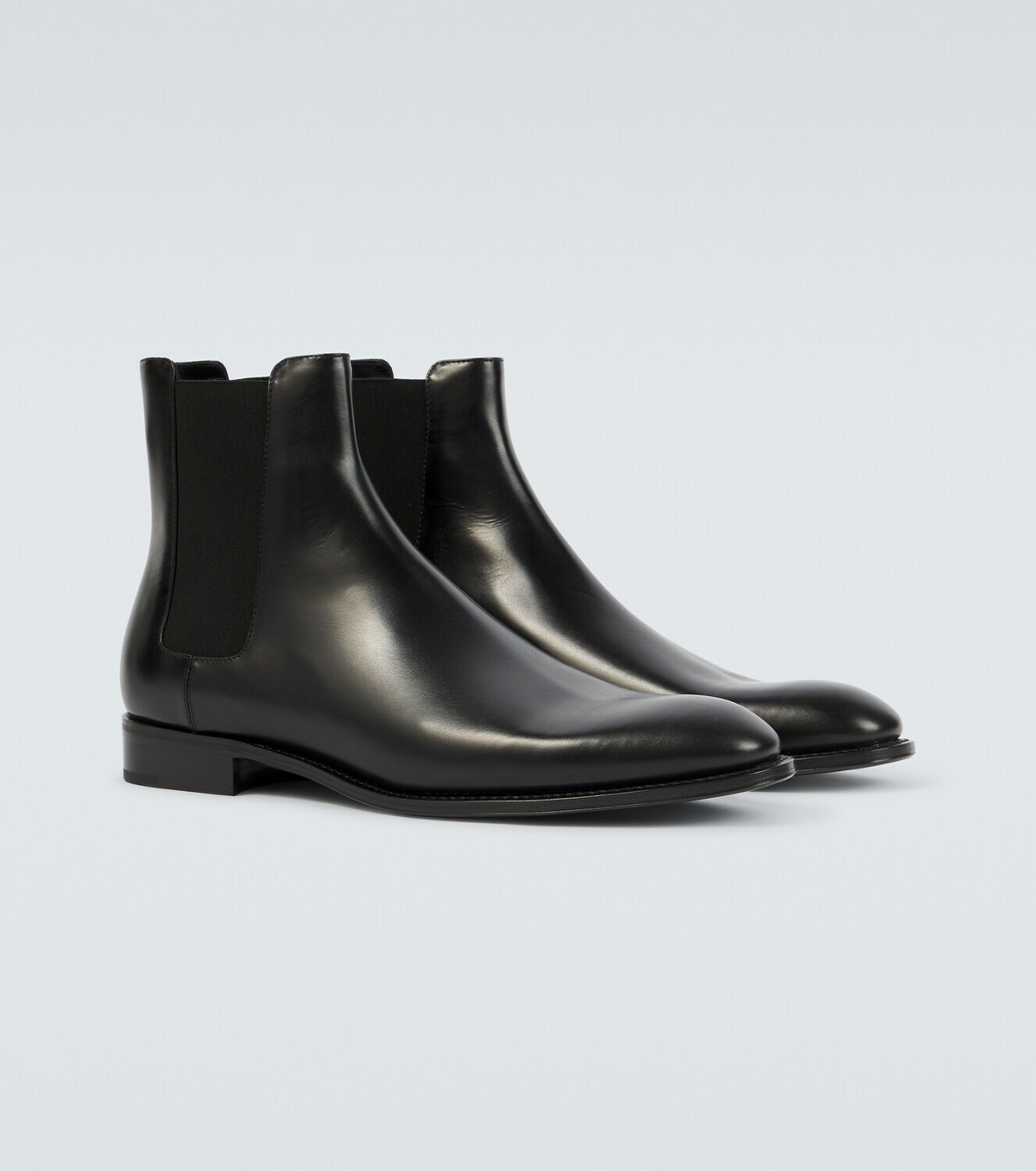 Saint Laurent Adrien leather Chelsea boots
