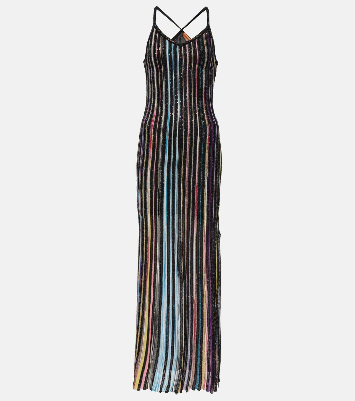 Missoni Knitted Lamé Maxi Dress Missoni