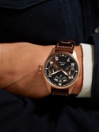 IWC Schaffhausen - Big Pilot's Antoine de Saint-Exupéry 46mm 18-Karat Red Gold and Leather Watch, Ref. No. IW502706