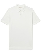 Derek Rose - Jacob Sea Island Cotton Polo Shirt - White