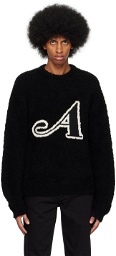 Awake NY Black 'A' Sweater