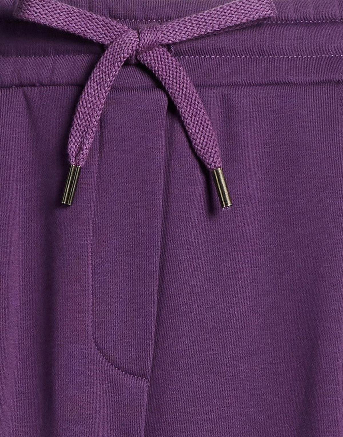 Manila Grace Womens Pants in Purple