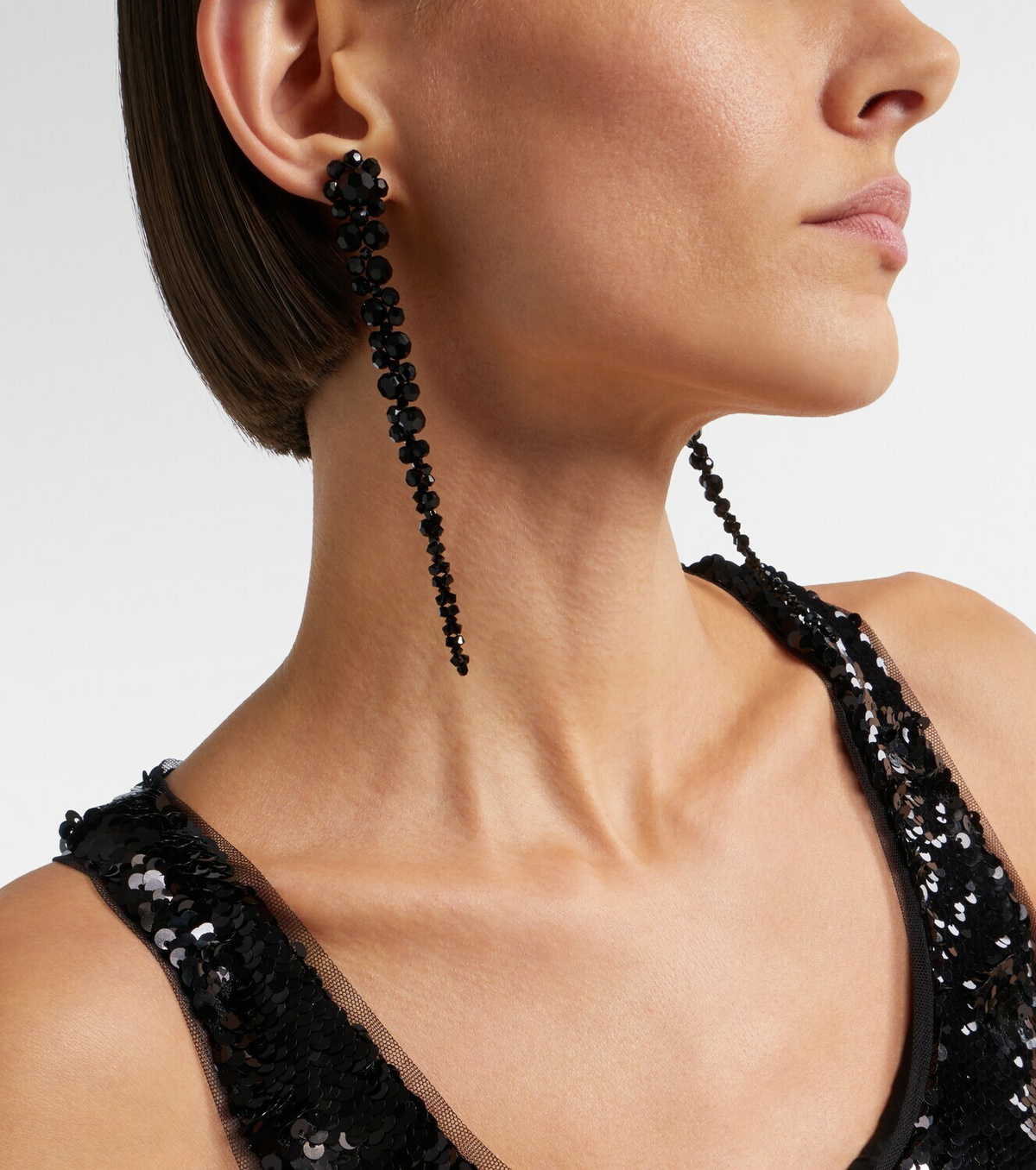 Simone Rocha Drip embellished drop earrings