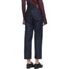 Chimala Indigo Wide Tapered Cut Selvedge Jeans