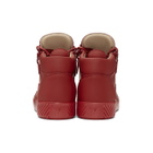 Giuseppe Zanotti Red July High-Top Sneakers