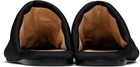 Carven Black Garnier Padded Slippers