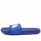 The North Face Men's Base Camp Slide III in Lapis Blue/White