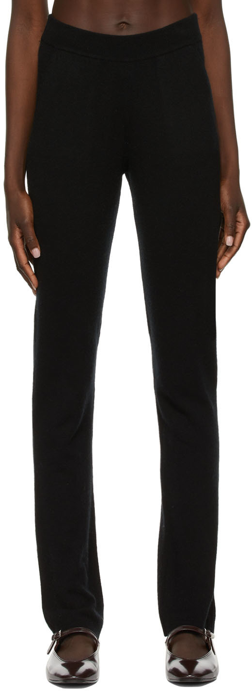 Frenckenberger Black Rocker Lounge Pants Frenckenberger