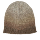 ERL Unisex Gradient Beanie in Brown