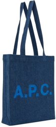 A.P.C. Denim Lou Tote Bag