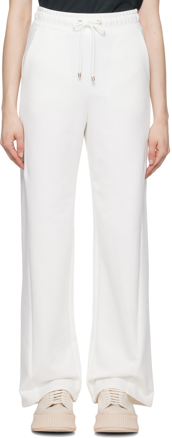Max Mara Leisure White Ultra Lounge Pants