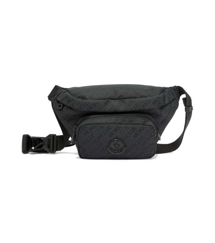 Photo: Moncler - Durance logo nylon belt bag