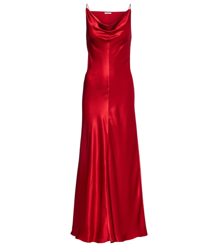 Photo: Fforme Emi satin maxi dress
