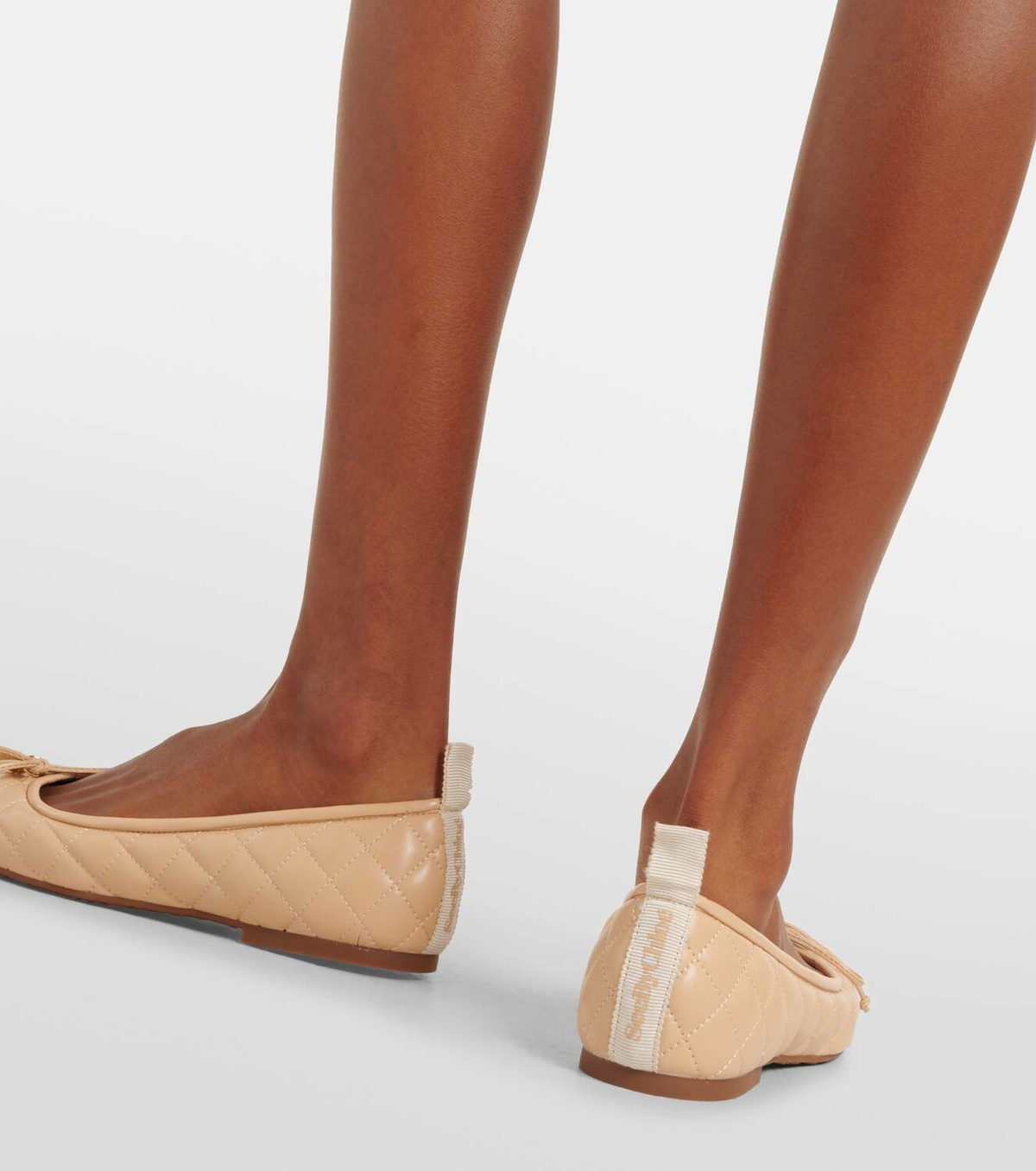 See By Chloé Jodie quilted faux leather ballet flats