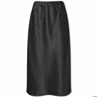 OperaSPORT Women's Celestine Polka Midi Skirt in Dots