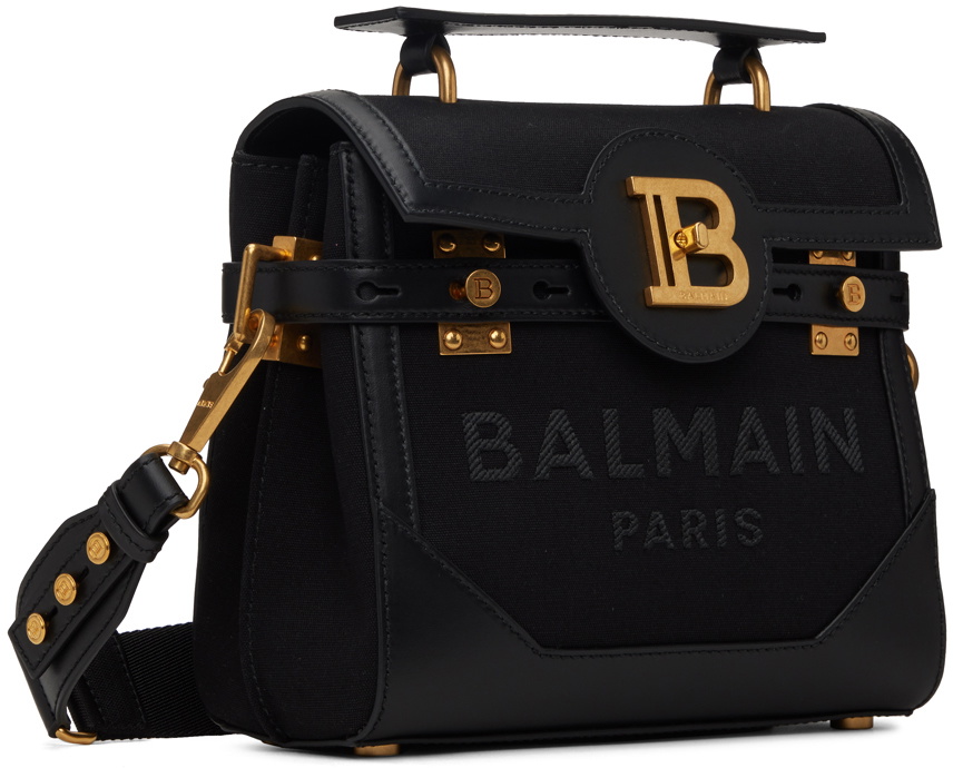 Balmain Black B-Buzz 23 Bag Balmain