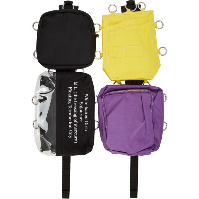 Photo: Raf Simons SSENSE Exclusive Multicolor Eastpak Edition Loop Quote Backpack