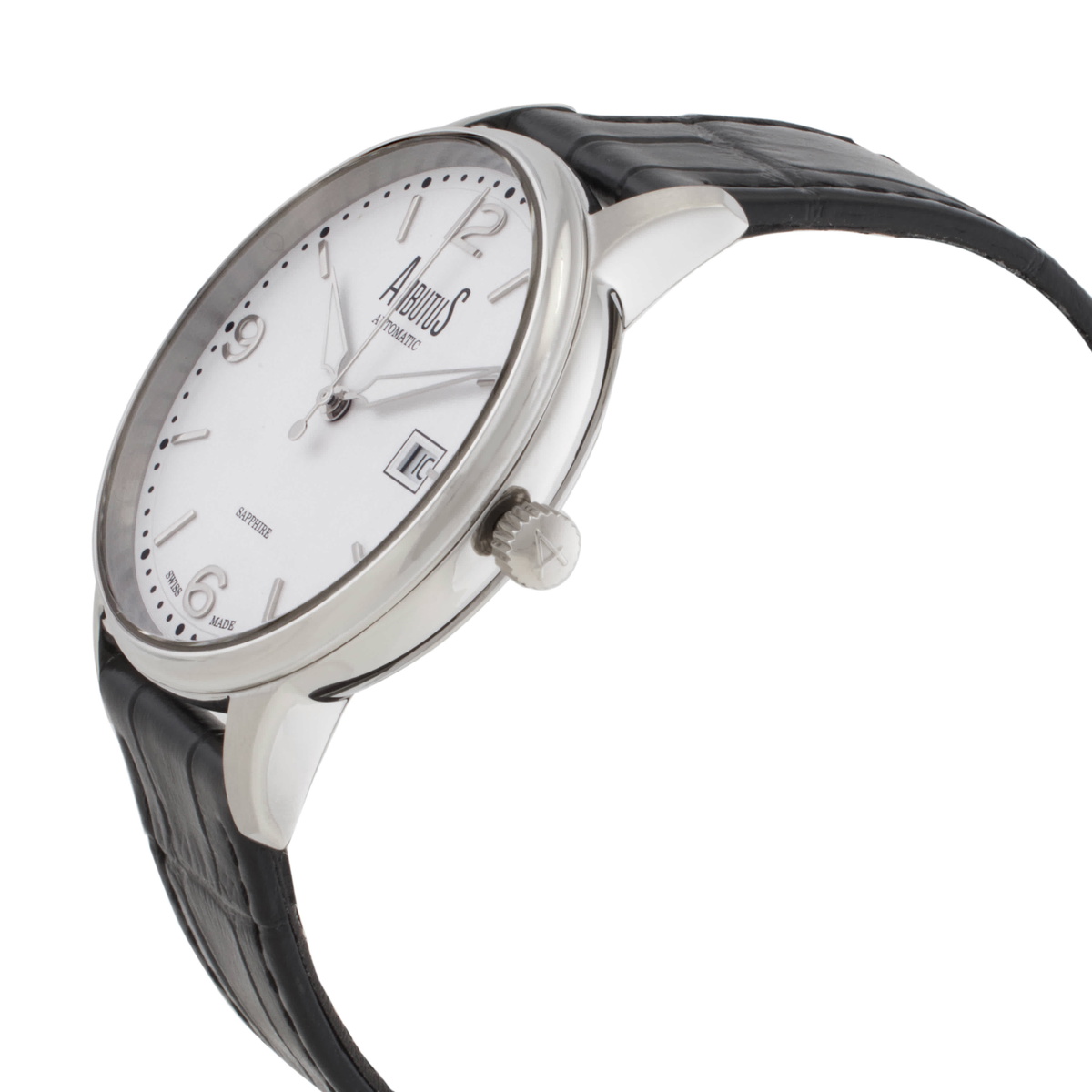 Arbutus Swiss-made Collection Automatic White Dial Mens Watch ARS1609SWB
