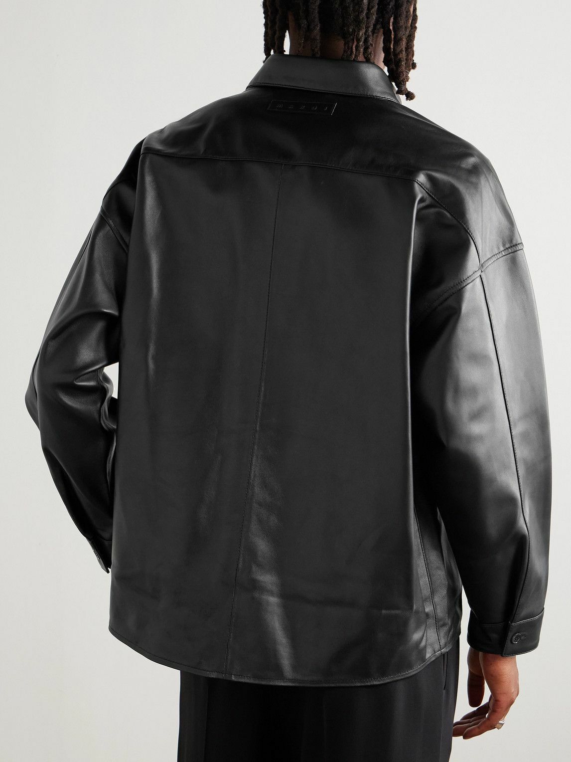 Marni - Leather Jacket - Black