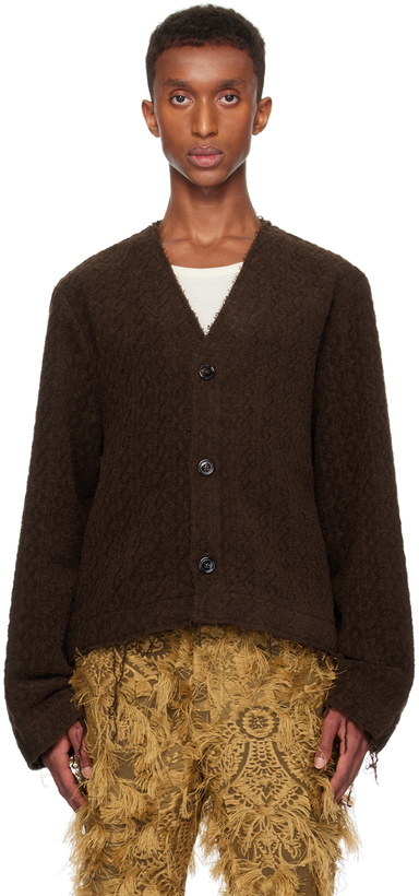 Séfr - Osho Brushed-Knit Cardigan - Gray Séfr