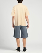 Maison Kitsuné Mens Polo shirt in Beige