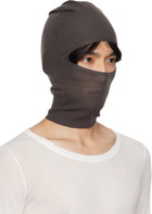 Rick Owens Gray Concordians Skull Balaclava