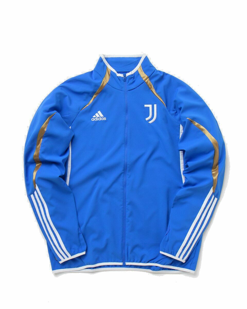 Photo: Adidas Juve Tg Woven Jacket Blue - Mens - Team Jackets|Track Jackets