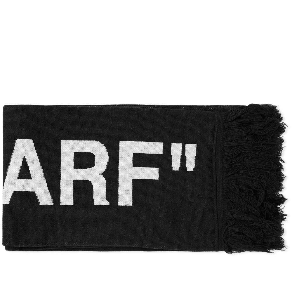 Off-White Quote Scarf Black Off-White