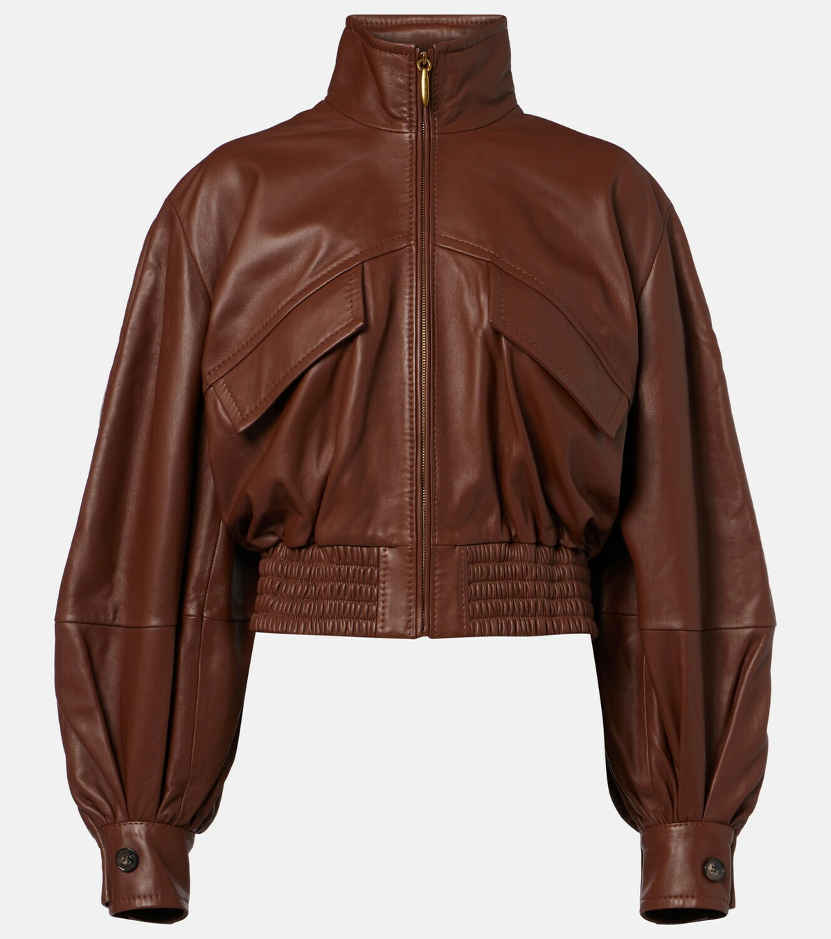 Zimmermann Luna leather bomber jacket