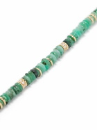 MAOR 18K Yellow Gold Beaded Bracelet