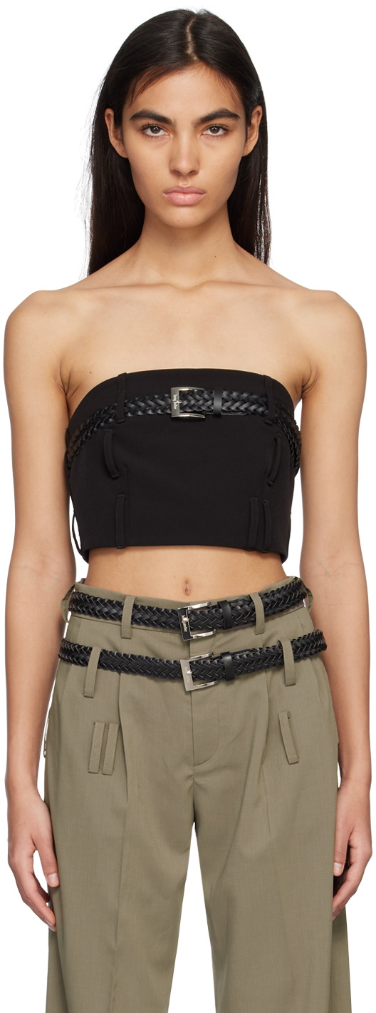 lesugiatelier Black Belted Camisole