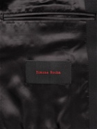 Simone Rocha - Slim-Fit Crystal-Embellished Woven Blazer - Black