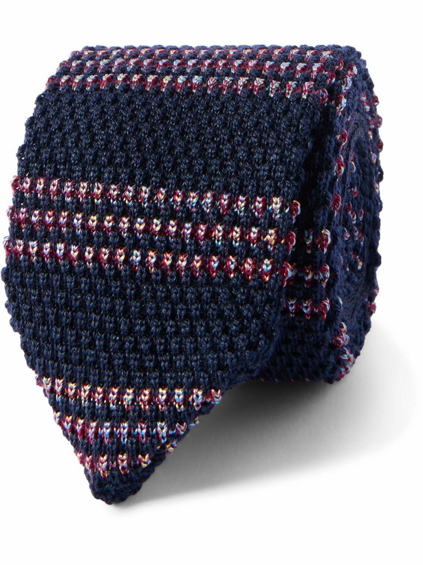 Photo: Missoni - 7cm Striped Knitted Tie