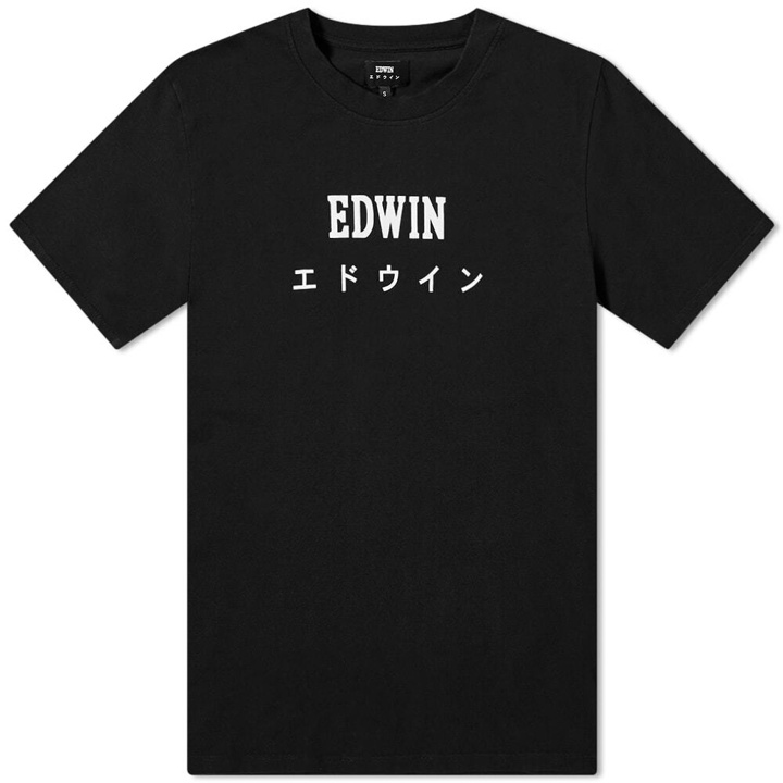 Photo: Edwin Men's Japan T-Shirt in Black
